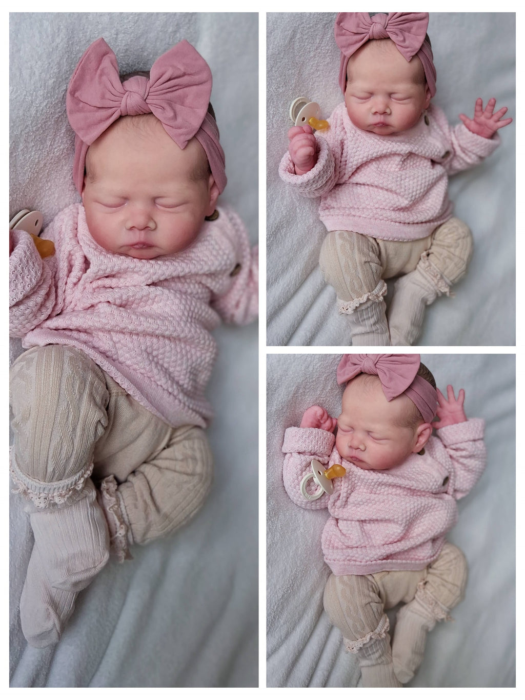 Silikon-Skulptur Cuddle Baby "Irma"