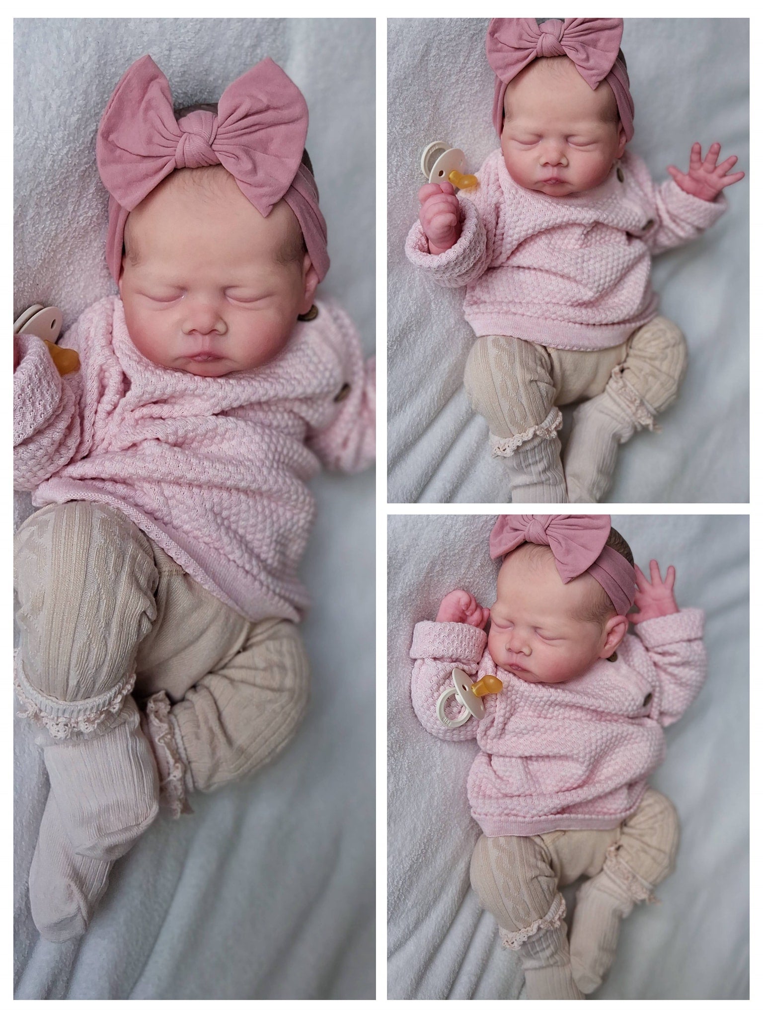 Silikon-Skulptur Cuddle Baby "Irma"