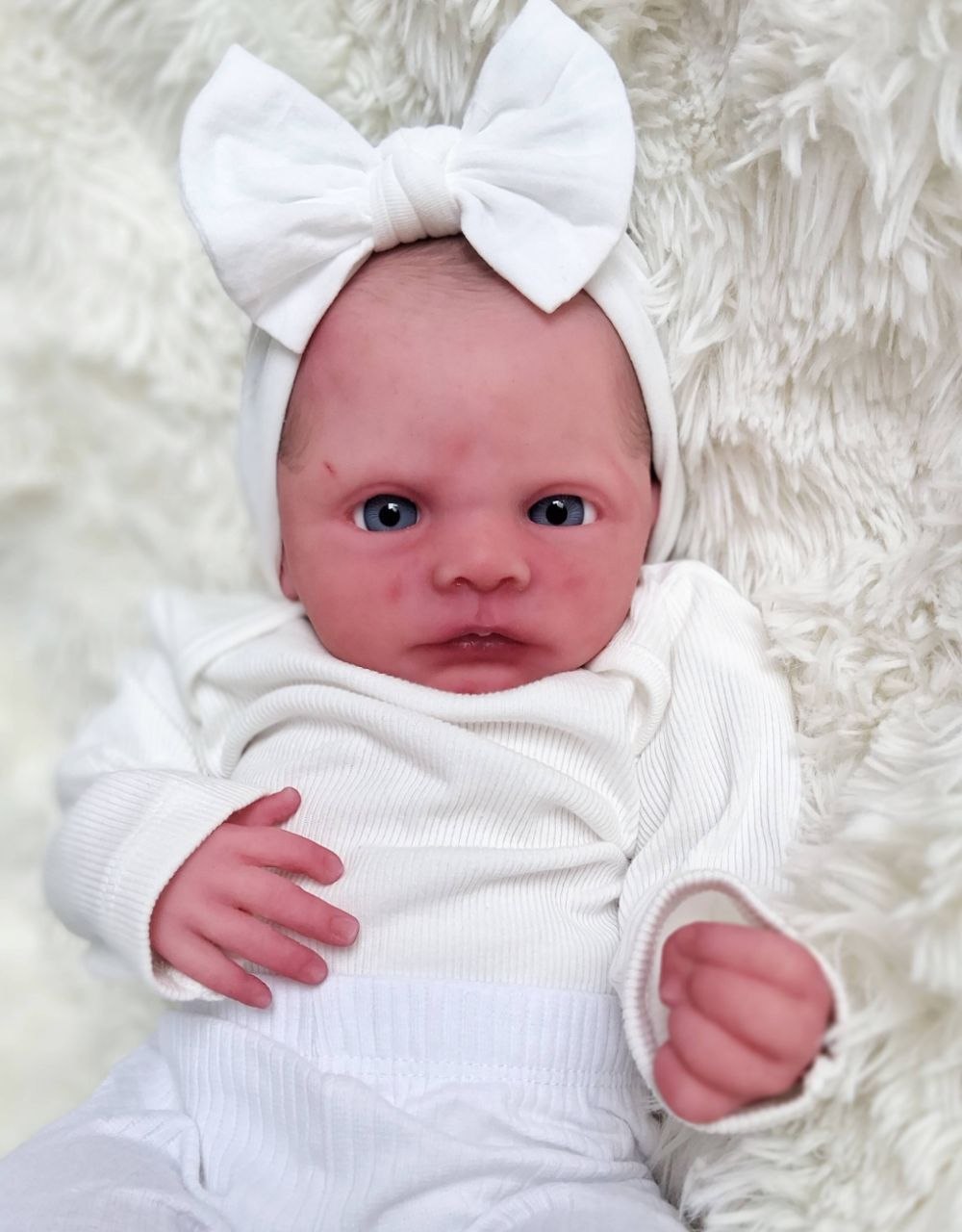 Silikon-Skulptur Cuddle Baby "Hannerl"