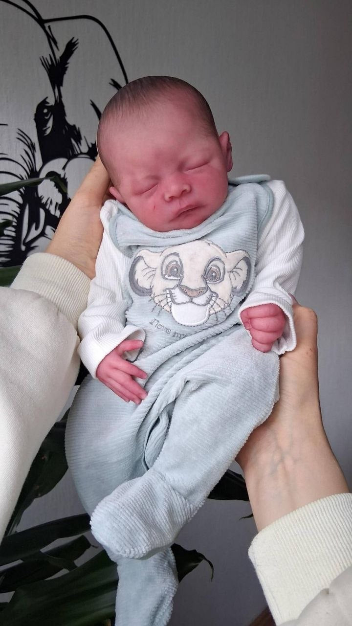Silikon-Skulptur Cuddle Baby "Toni"