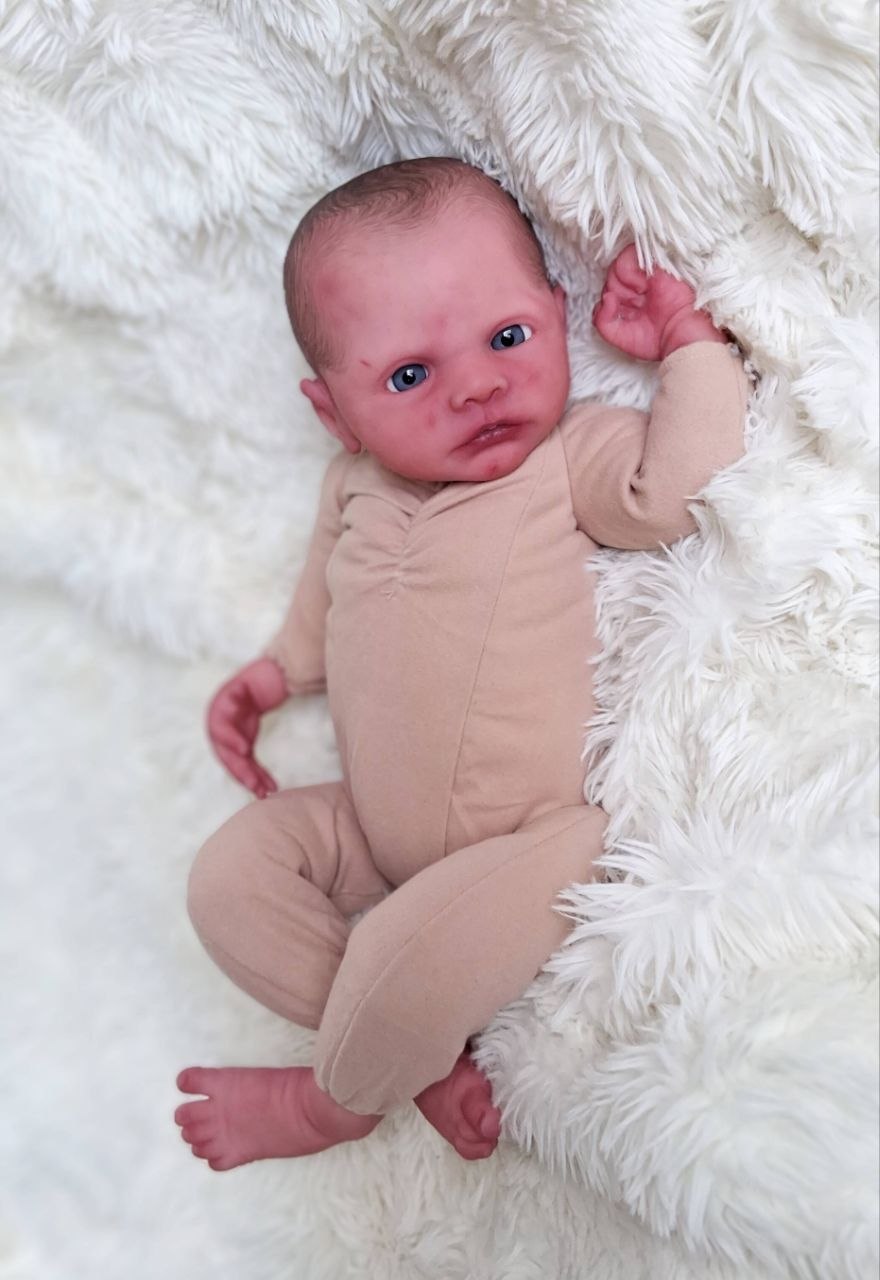 Silikon-Skulptur Cuddle Baby "Hannerl"