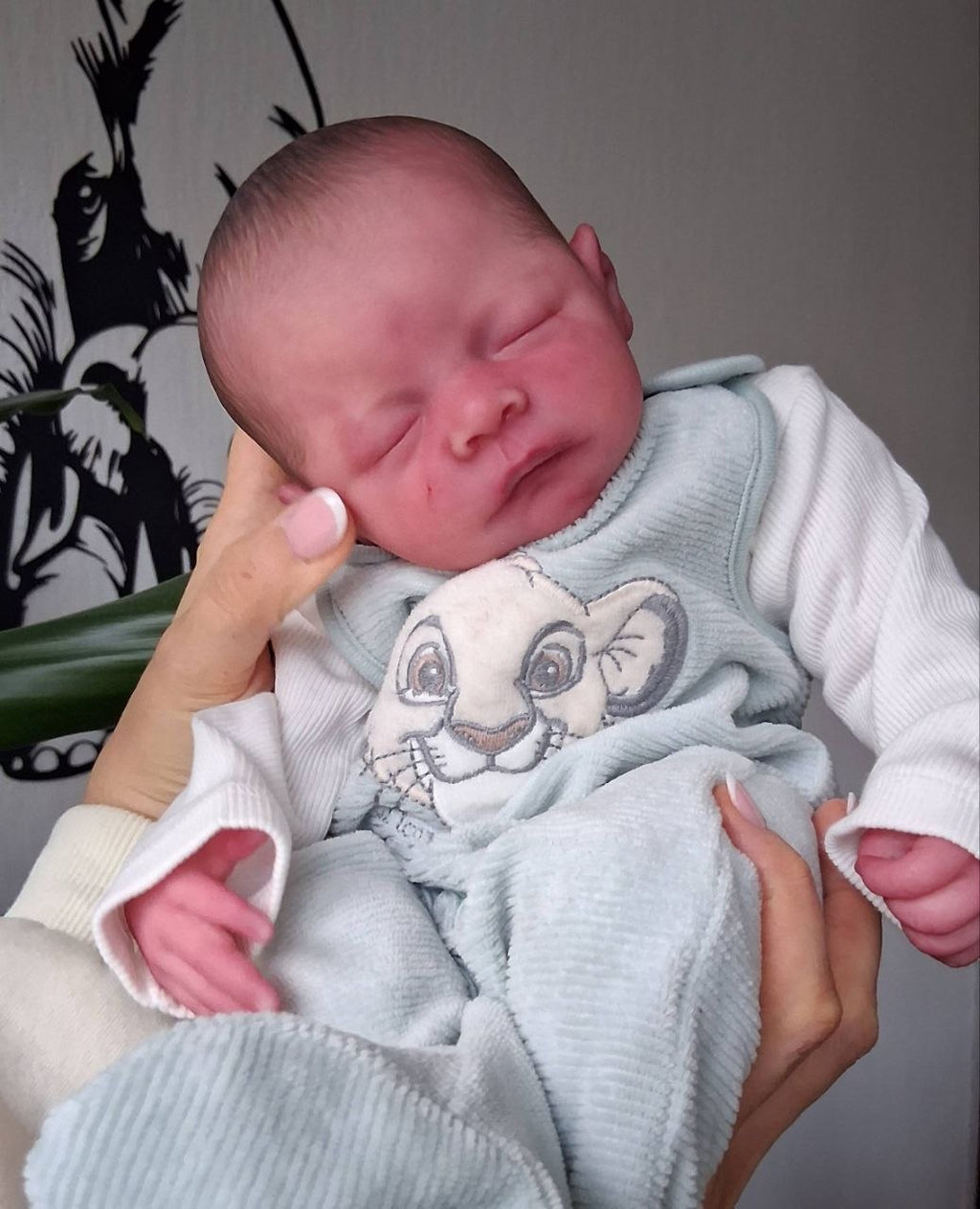 Silikon-Skulptur Cuddle Baby "Toni"