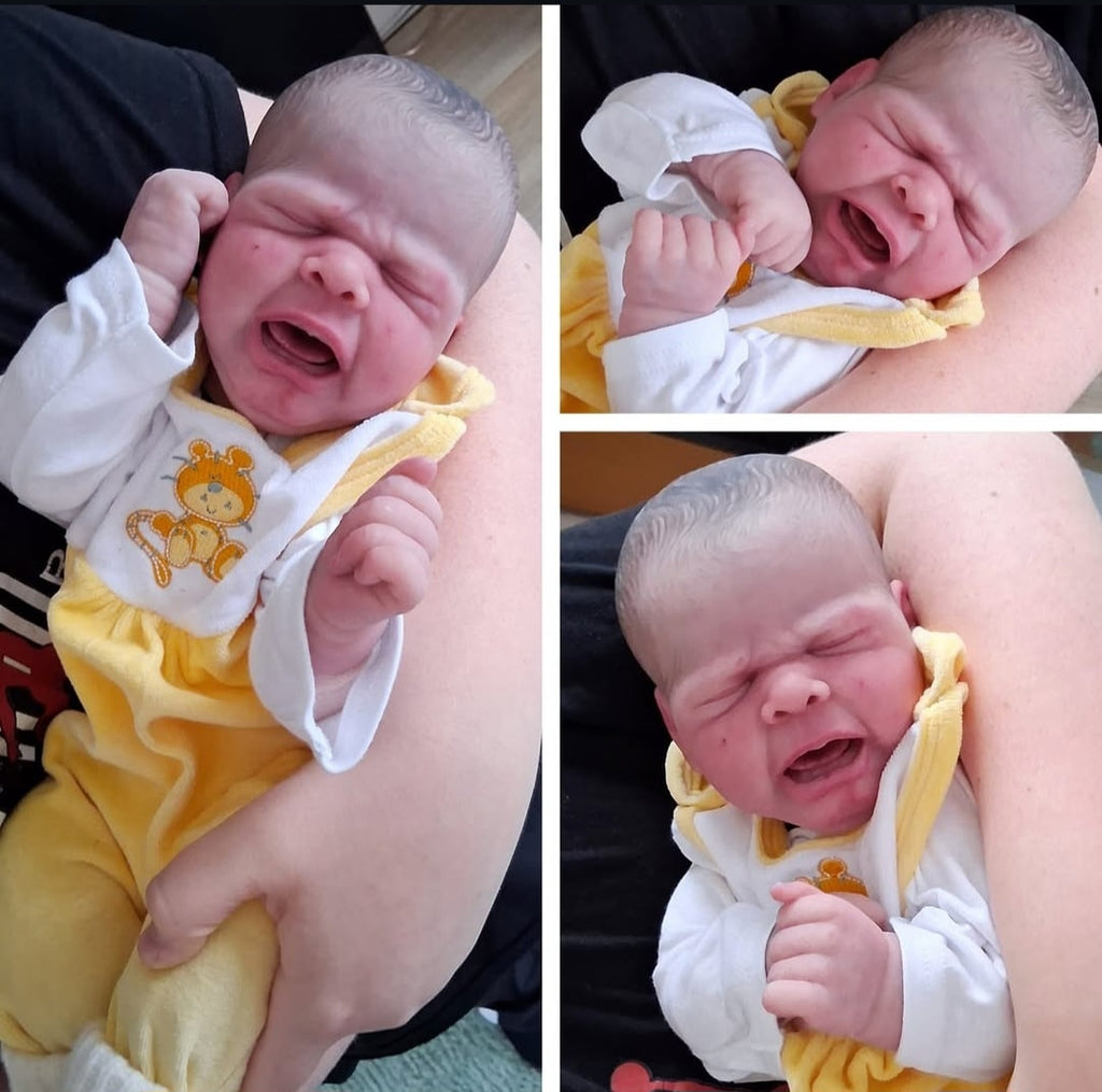 Silikon-Skulptur Cuddle Baby "Enni"