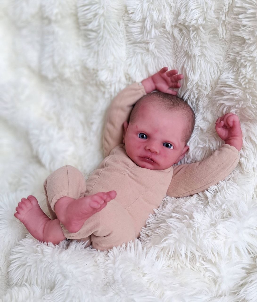 Silikon-Skulptur Cuddle Baby "Hannerl"