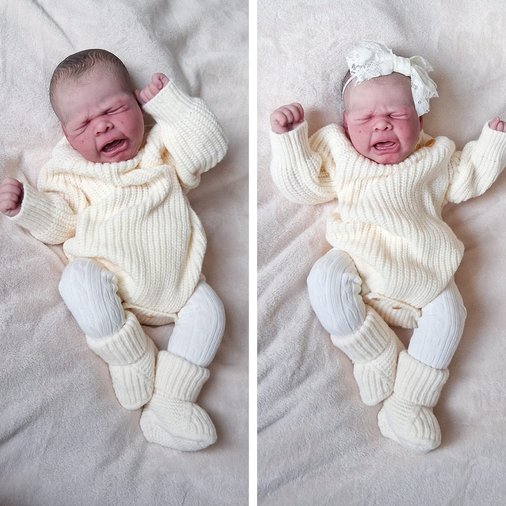 Silikon-Skulptur Cuddle Baby "Enni"