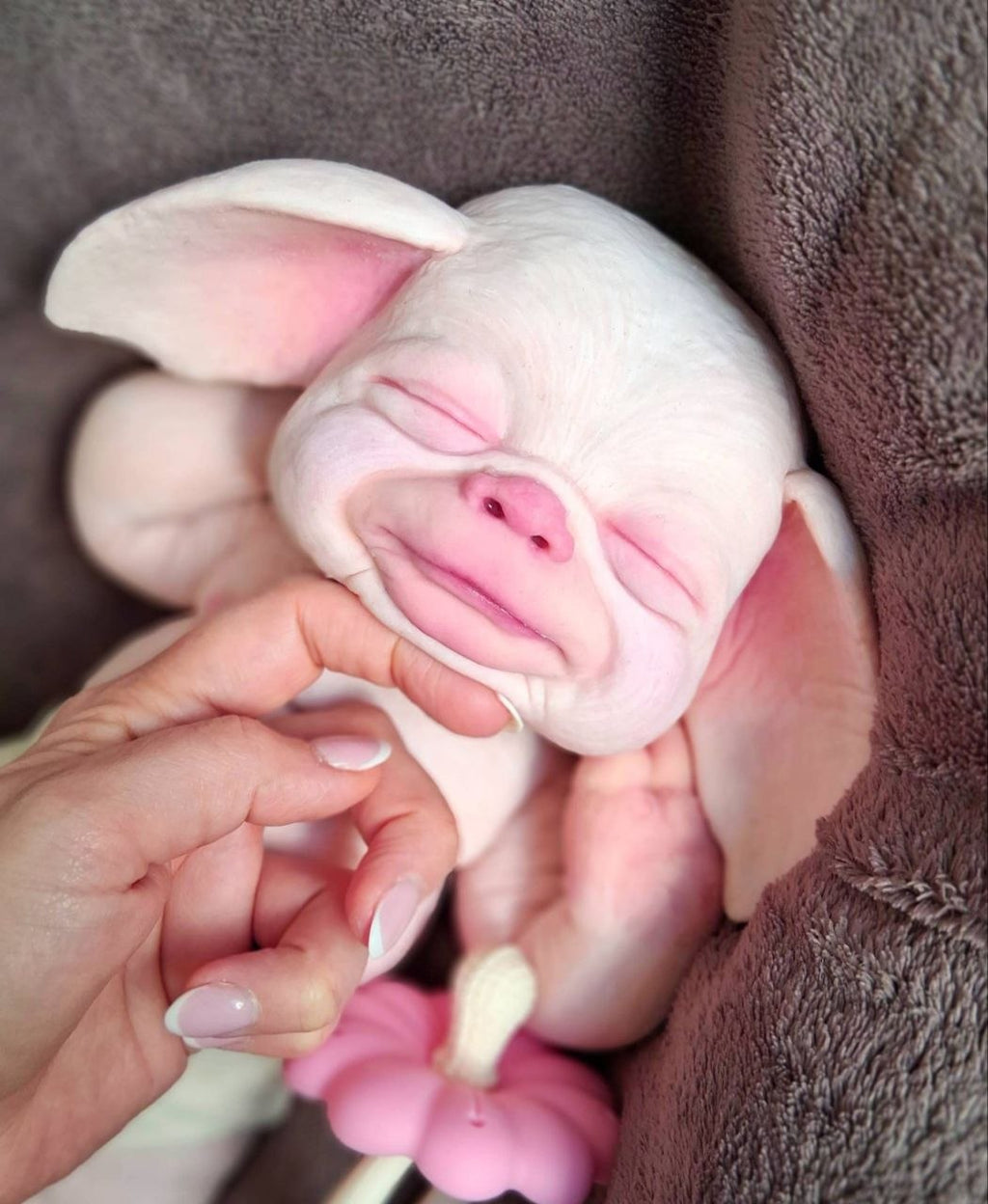 Silikon-Skulptur Fantasy Baby "Miora"