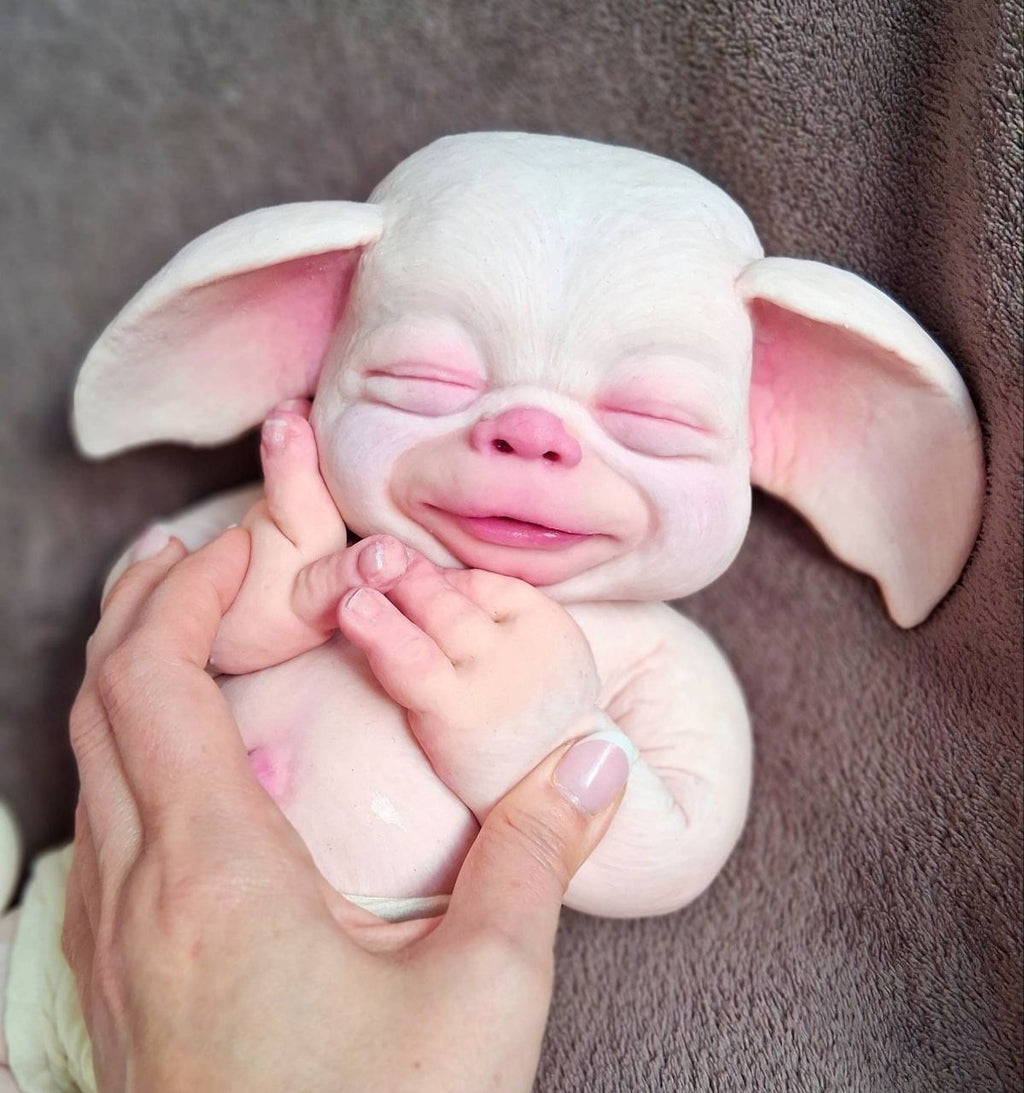 Silikon-Skulptur Fantasy Baby "Miora"