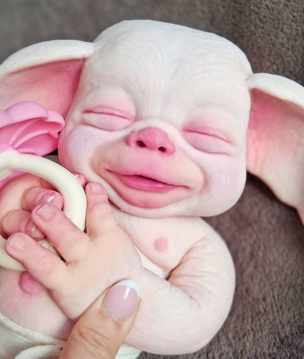 Silikon-Skulptur Fantasy Baby "Miora"