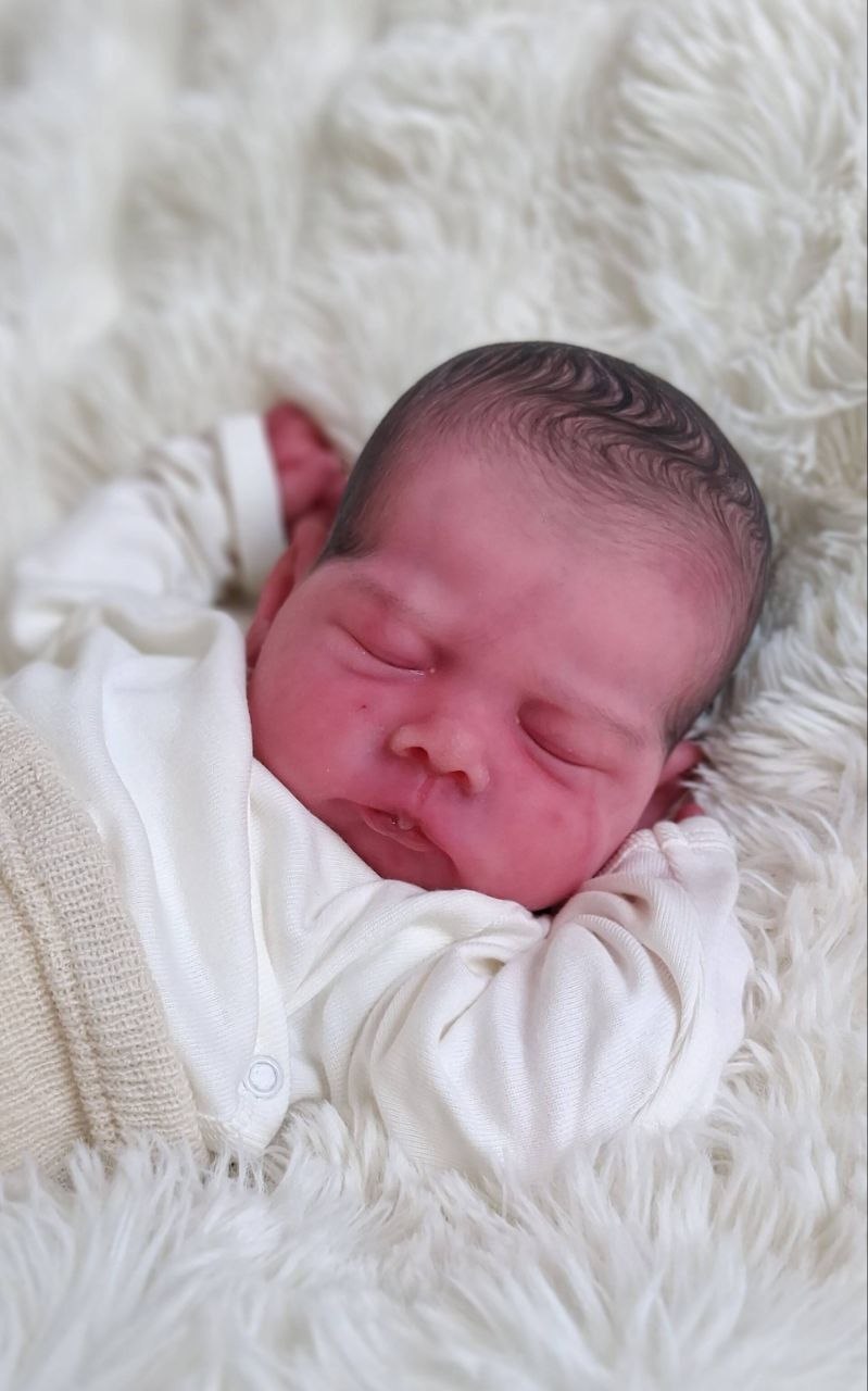 Silikon-Skulptur Cuddle Baby "Irma"