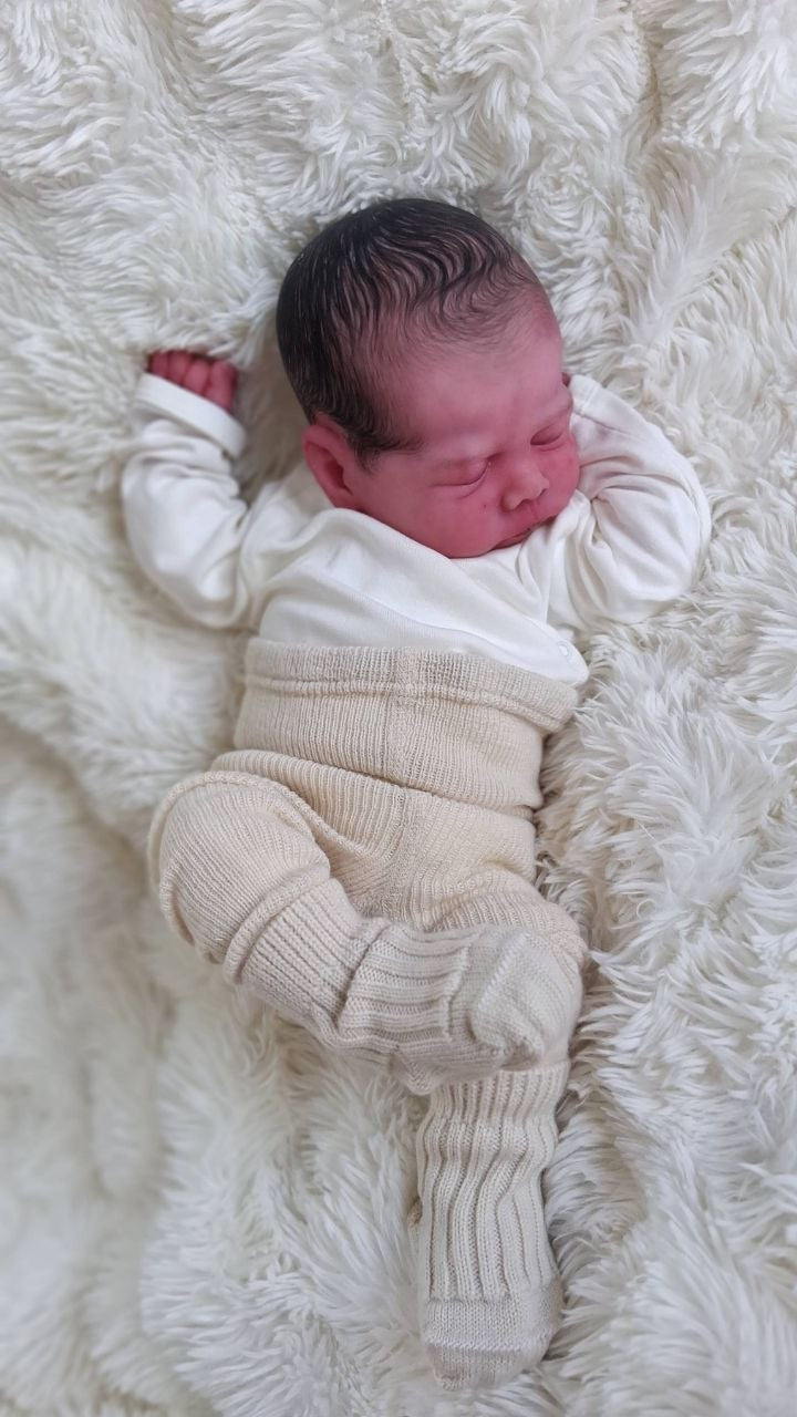 Silikon-Skulptur Cuddle Baby "Irma"