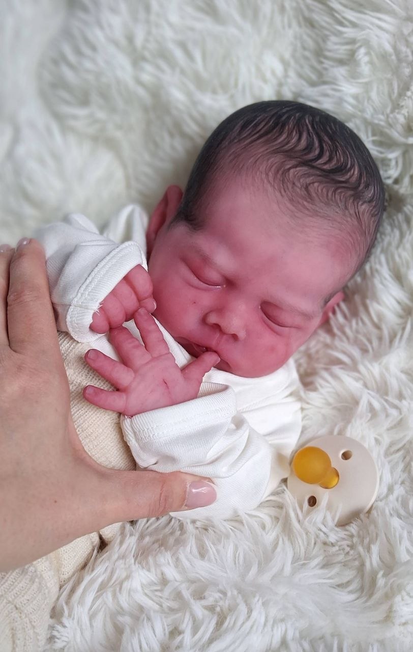 Silikon-Skulptur Cuddle Baby "Irma"