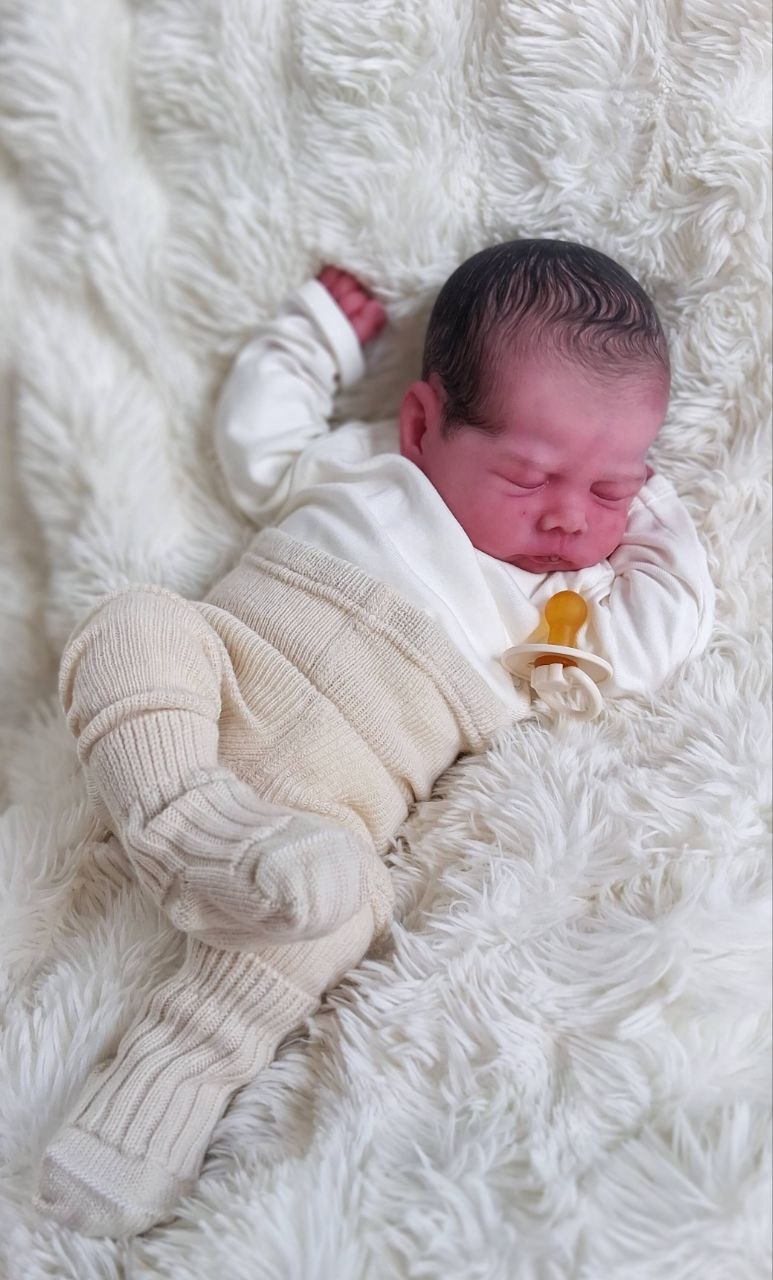 Silikon-Skulptur Cuddle Baby "Irma"