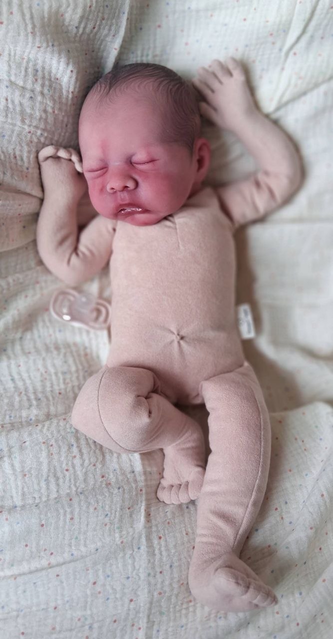 Silikon-Skulptur Vollcuddle Baby "Chelsy"