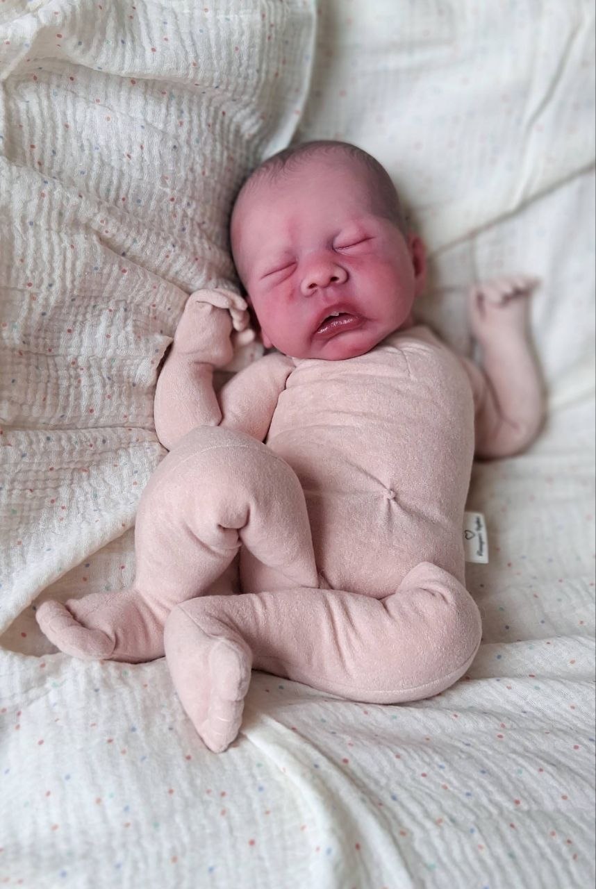 Silikon-Skulptur Vollcuddle Baby "Chelsy"
