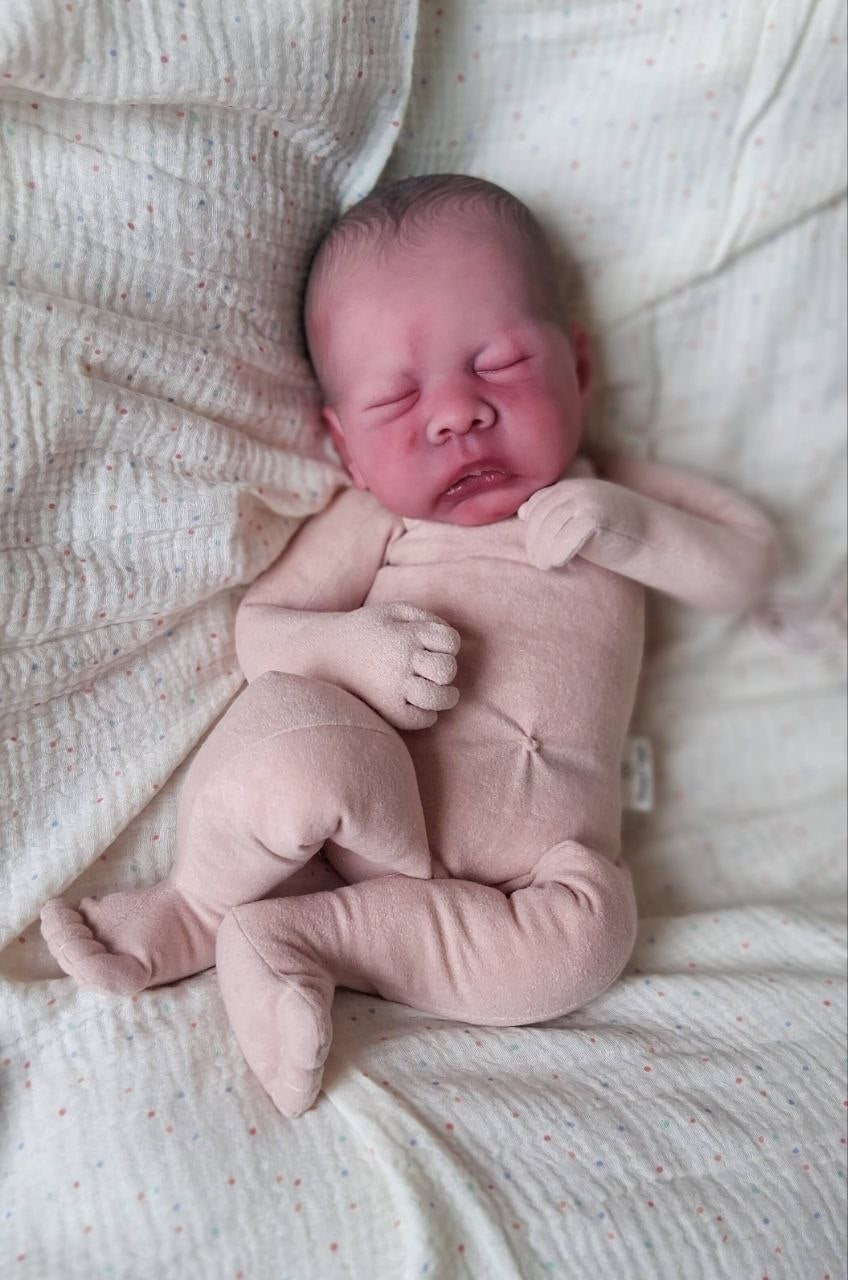 Silikon-Skulptur Vollcuddle Baby "Chelsy"