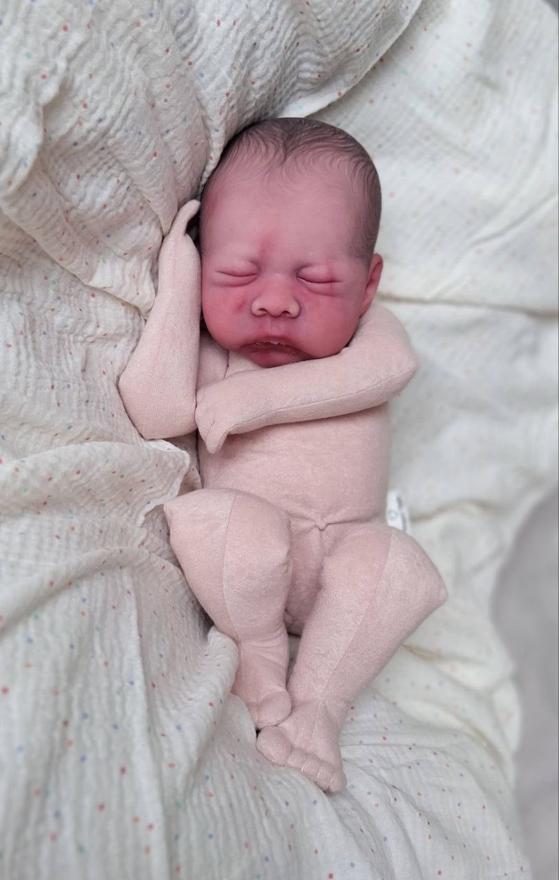 Silikon-Skulptur Vollcuddle Baby "Chelsy"