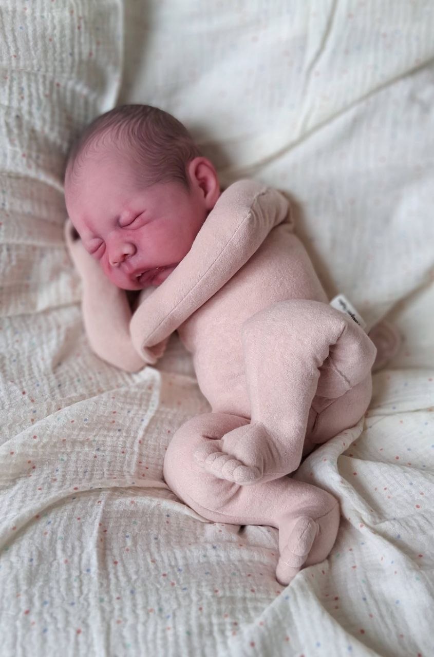 Silikon-Skulptur Vollcuddle Baby "Chelsy"
