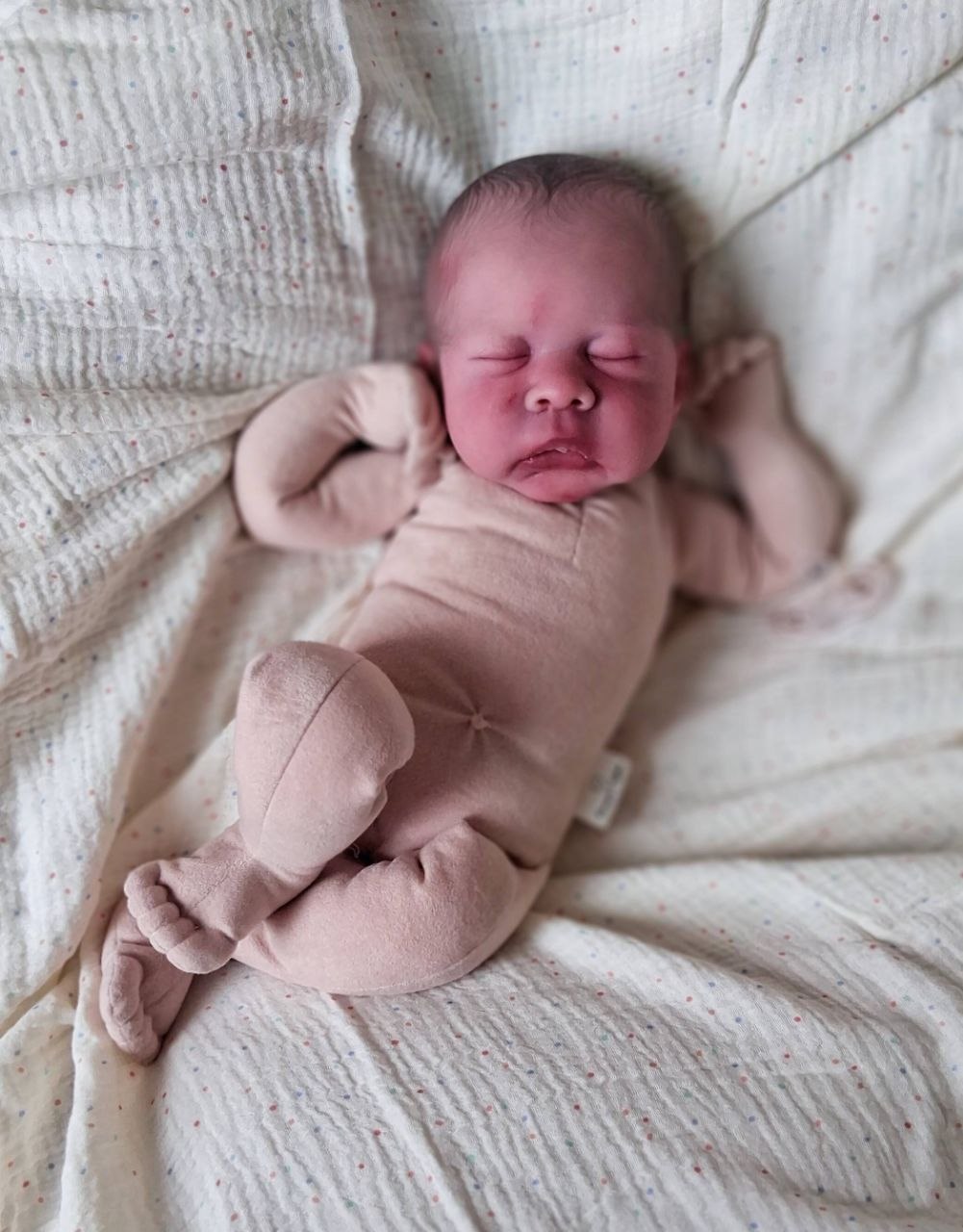 Silikon-Skulptur Vollcuddle Baby "Chelsy"