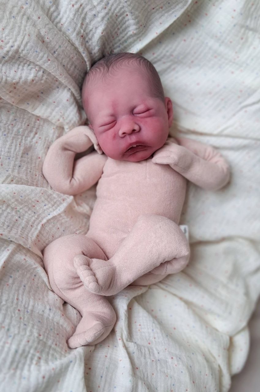 Silikon-Skulptur Vollcuddle Baby "Chelsy"