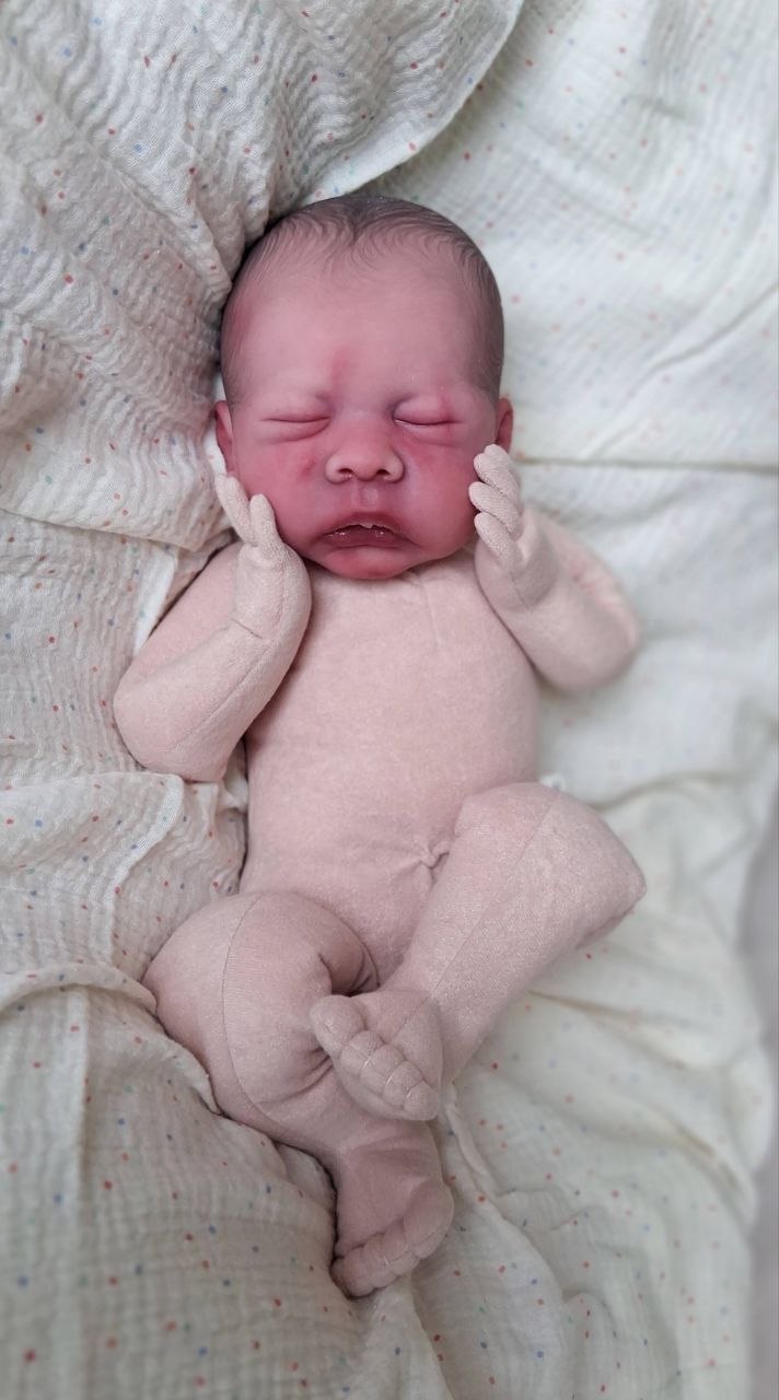 Silikon-Skulptur Vollcuddle Baby "Chelsy"