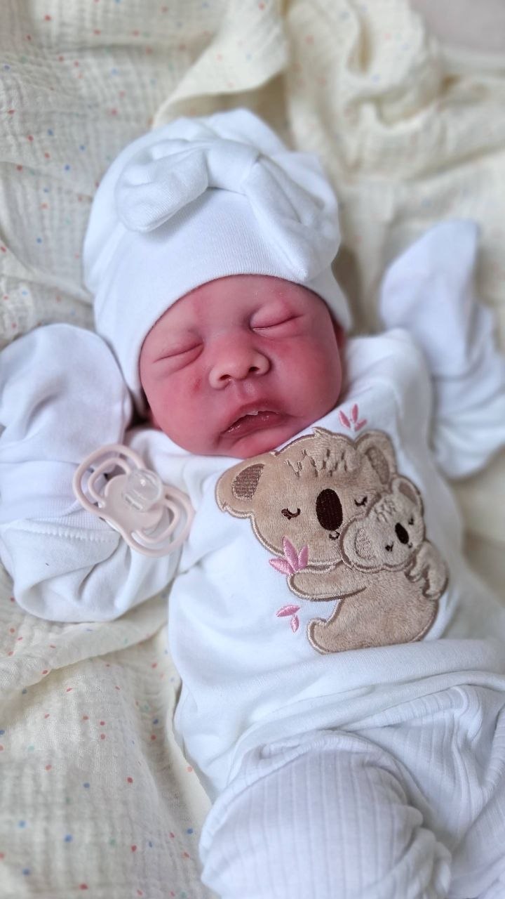 Silikon-Skulptur Vollcuddle Baby "Chelsy"