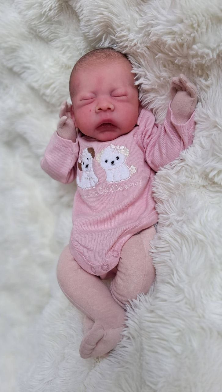 Silikon-Skulptur Vollcuddle Baby "Chelsy" Nr.4
