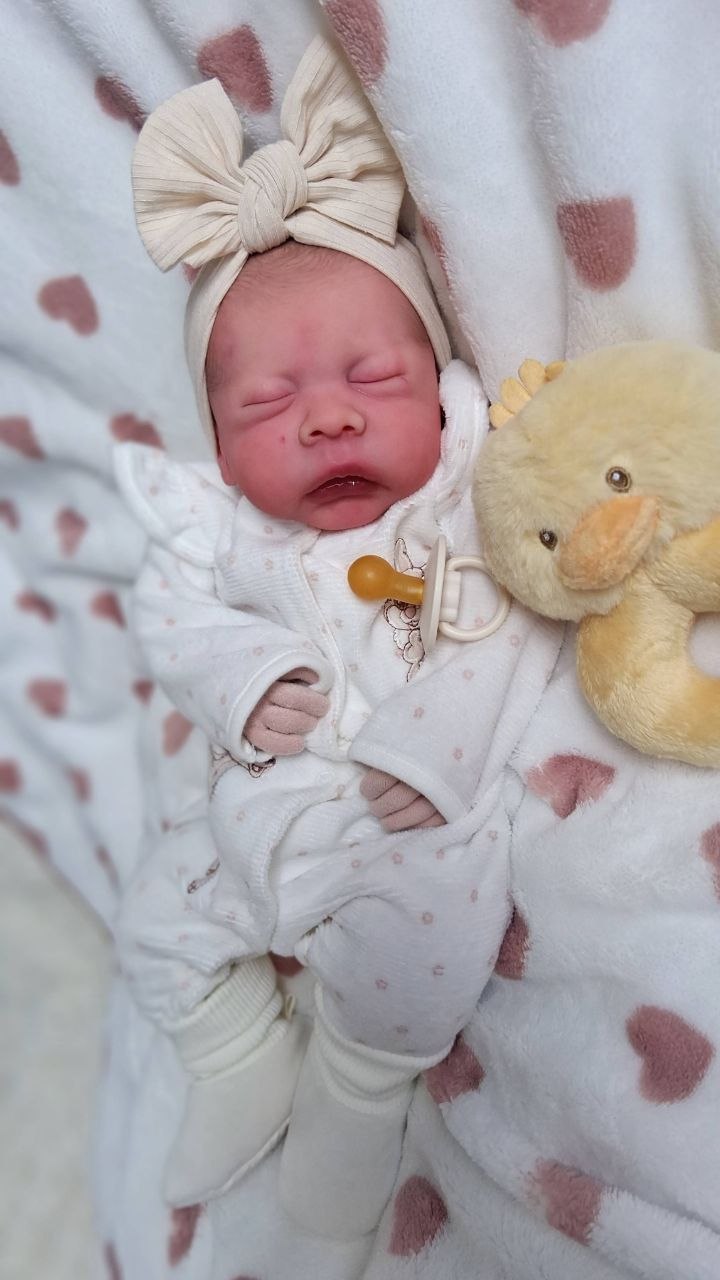 Silikon-Skulptur Vollcuddle Baby "Chelsy" Nr.4