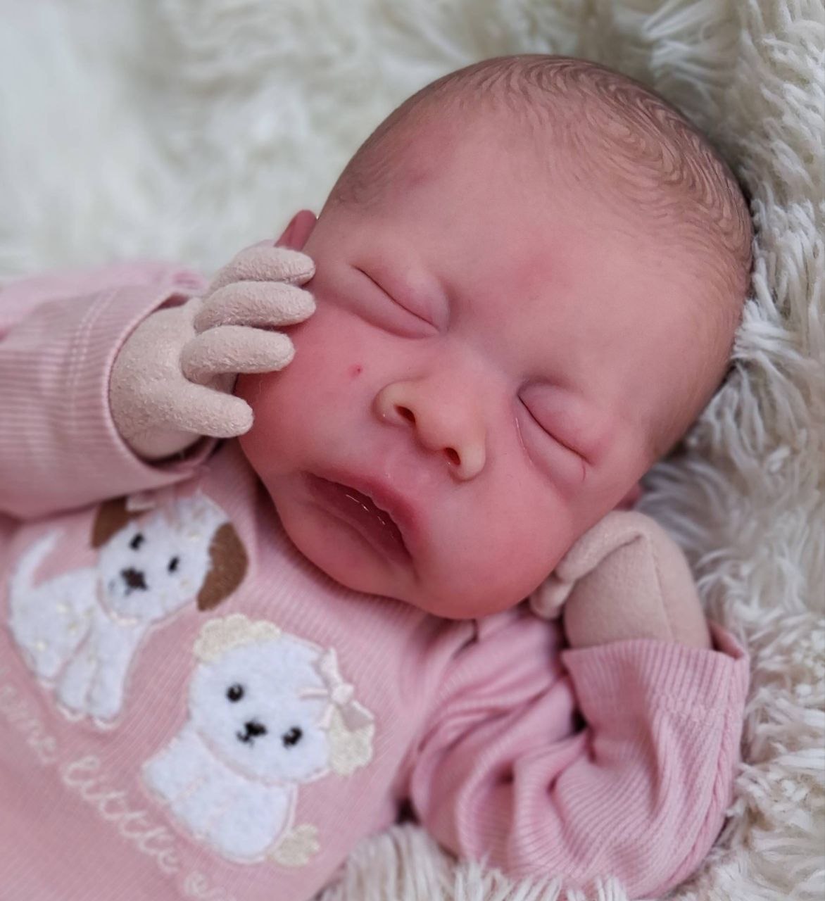 Silikon-Skulptur Vollcuddle Baby "Chelsy" Nr.4