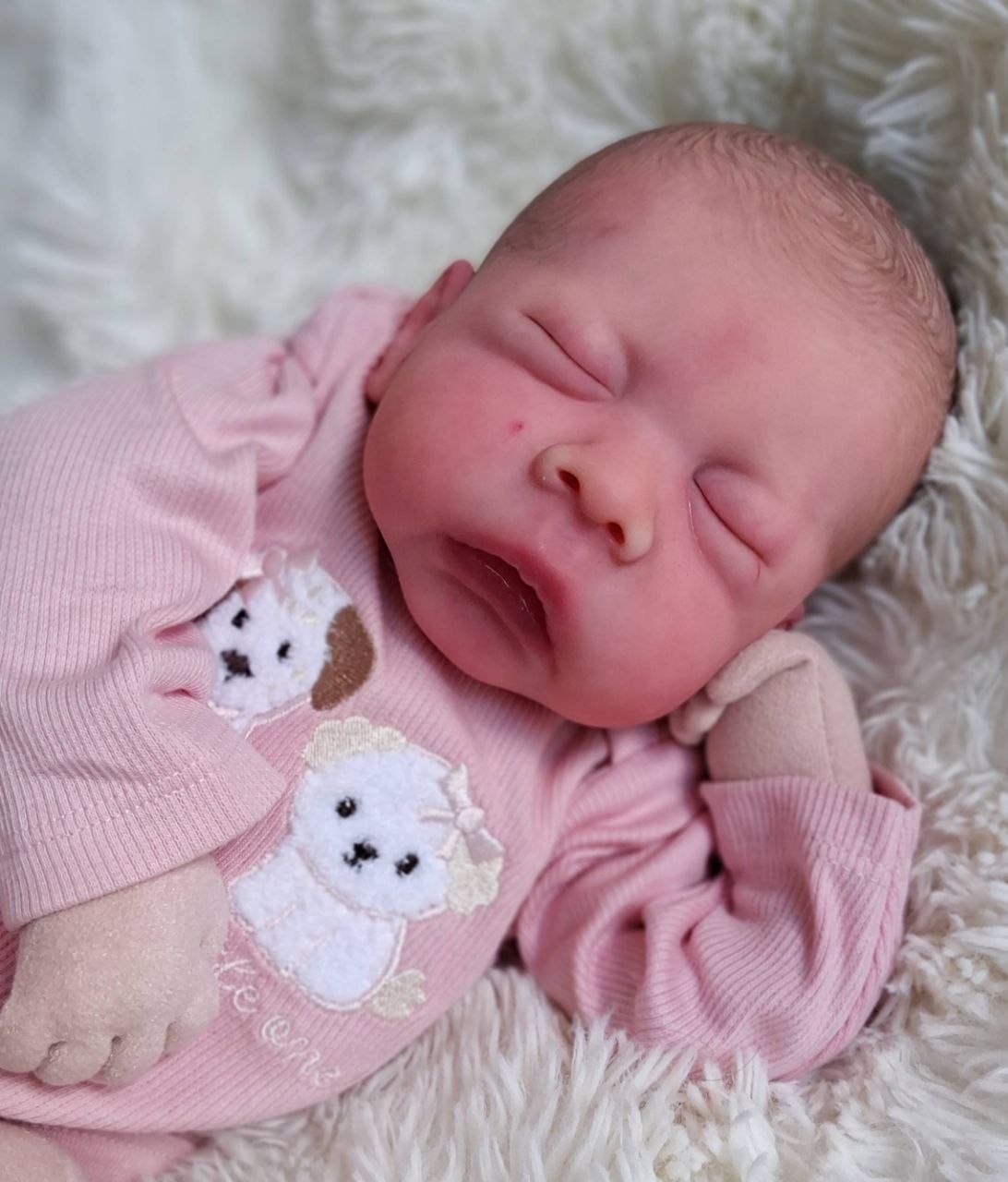 Silikon-Skulptur Vollcuddle Baby "Chelsy" Nr.4