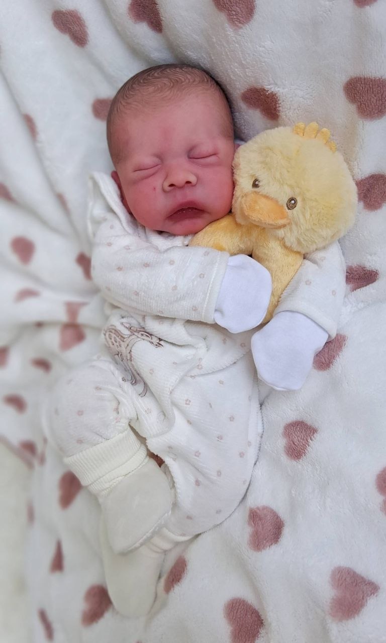 Silikon-Skulptur Vollcuddle Baby "Chelsy" Nr.4