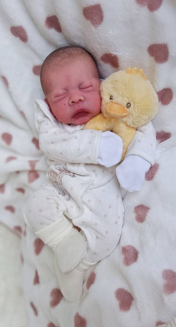 Silikon-Skulptur Vollcuddle Baby "Chelsy" Nr.4