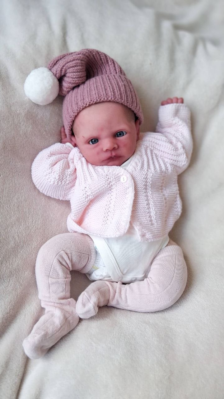 Silikon-Skulptur Cuddle Baby "Hannerl"