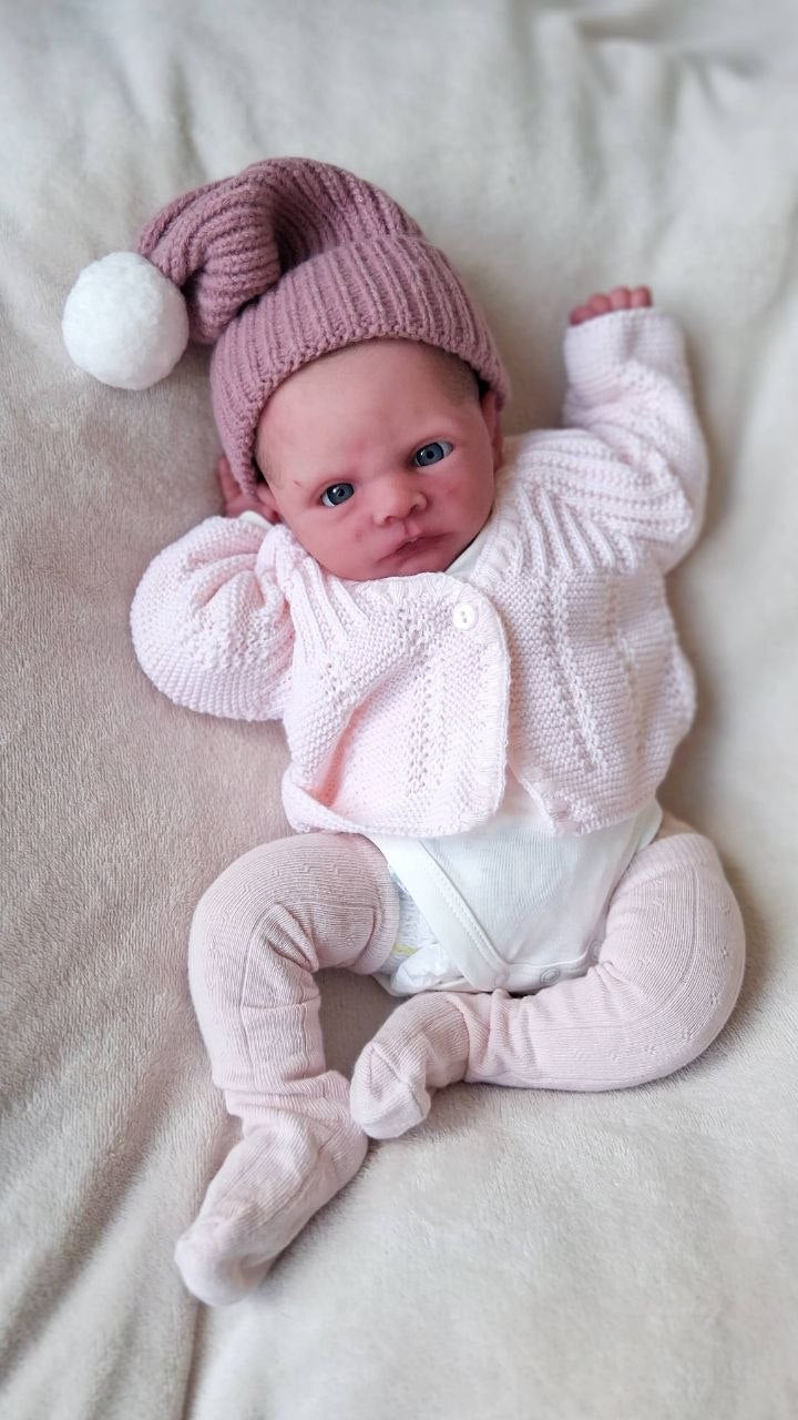 Silikon-Skulptur Cuddle Baby "Hannerl"
