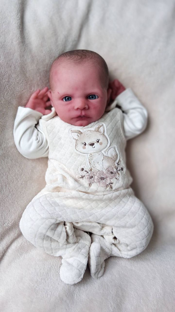 Silikon-Skulptur Cuddle Baby "Hannerl"