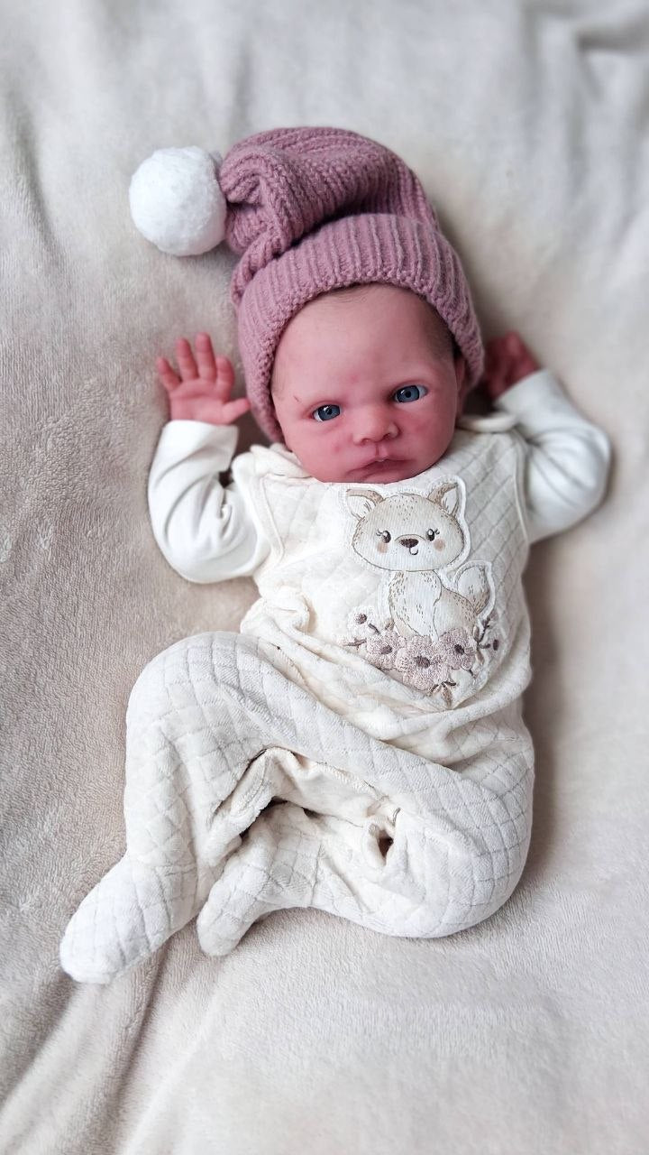 Silikon-Skulptur Cuddle Baby "Hannerl"