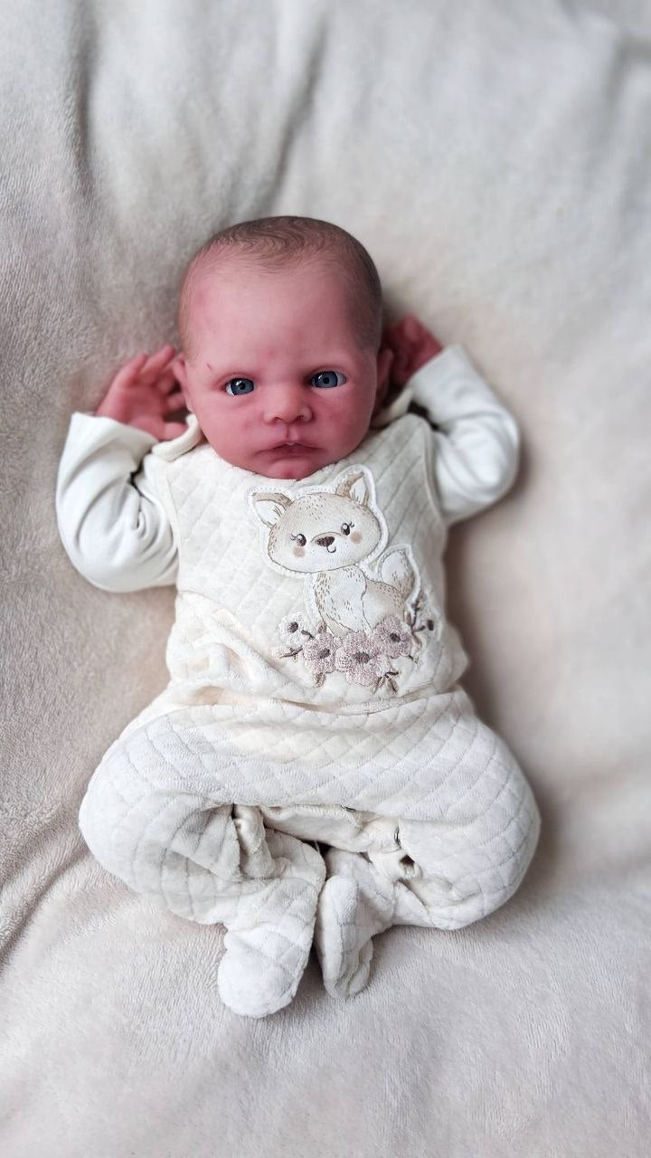 Silikon-Skulptur Cuddle Baby "Hannerl"