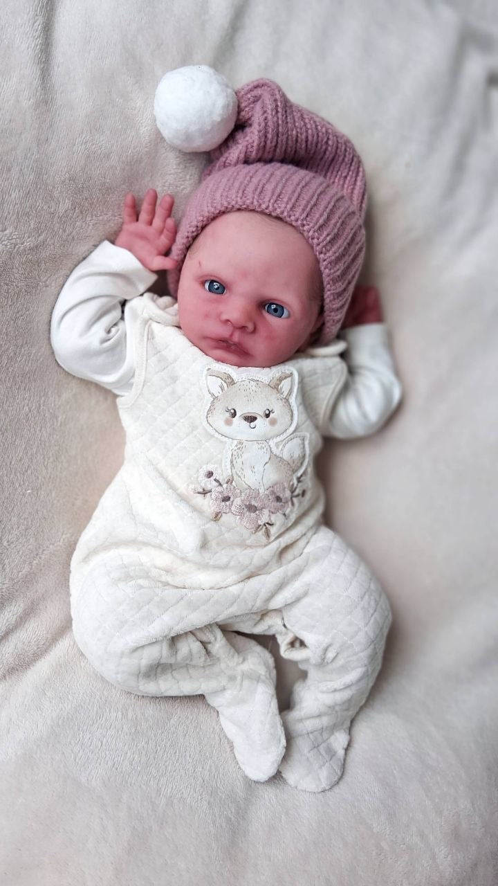 Silikon-Skulptur Cuddle Baby "Hannerl"