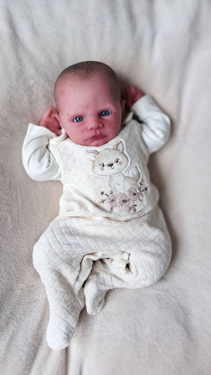 Silikon-Skulptur Cuddle Baby "Hannerl"
