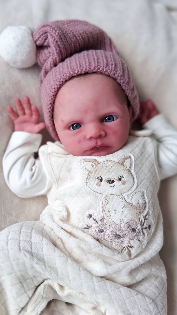Silikon-Skulptur Cuddle Baby "Hannerl"