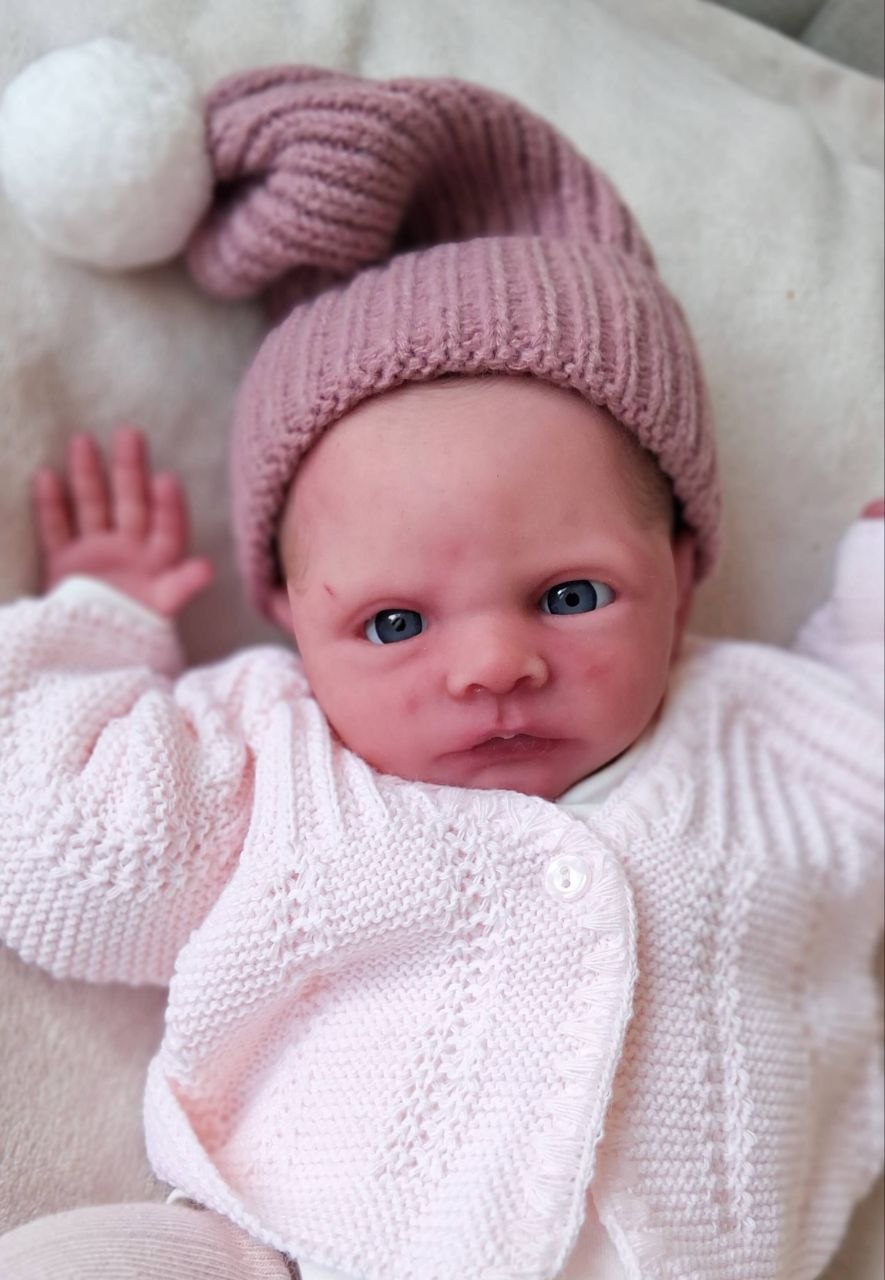 Silikon-Skulptur Cuddle Baby "Hannerl"