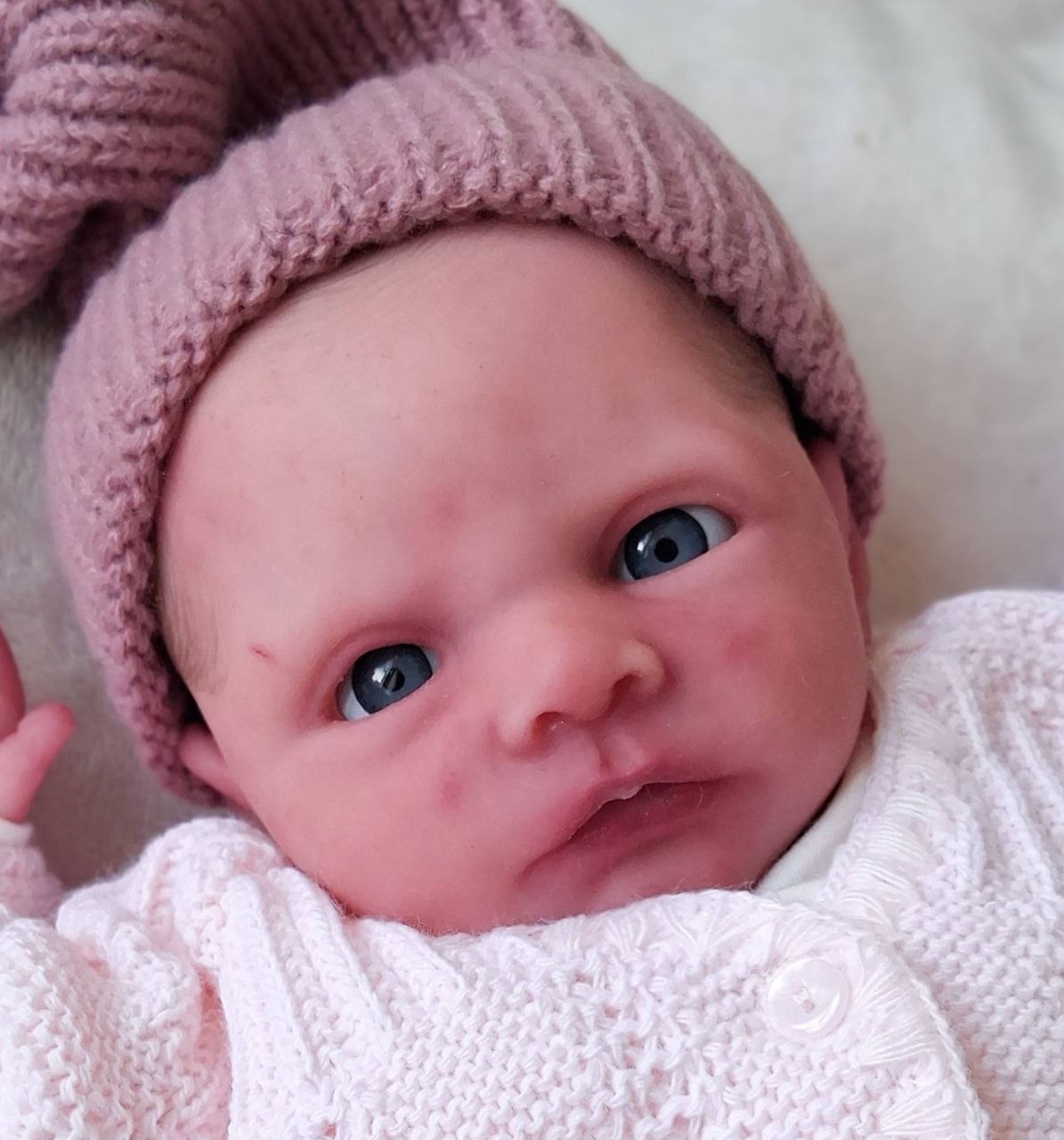 Silikon-Skulptur Cuddle Baby "Hannerl"