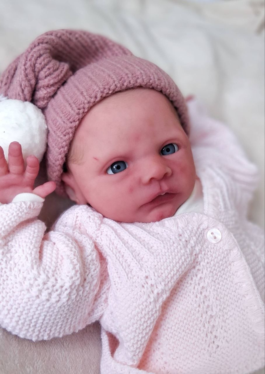 Silikon-Skulptur Cuddle Baby "Hannerl"