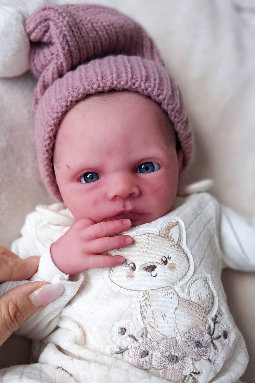 Silikon-Skulptur Cuddle Baby "Hannerl"