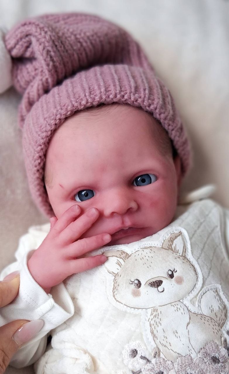 Silikon-Skulptur Cuddle Baby "Hannerl"