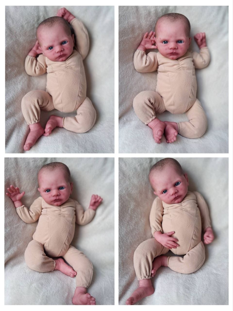 Silikon-Skulptur Cuddle Baby "Hannerl"