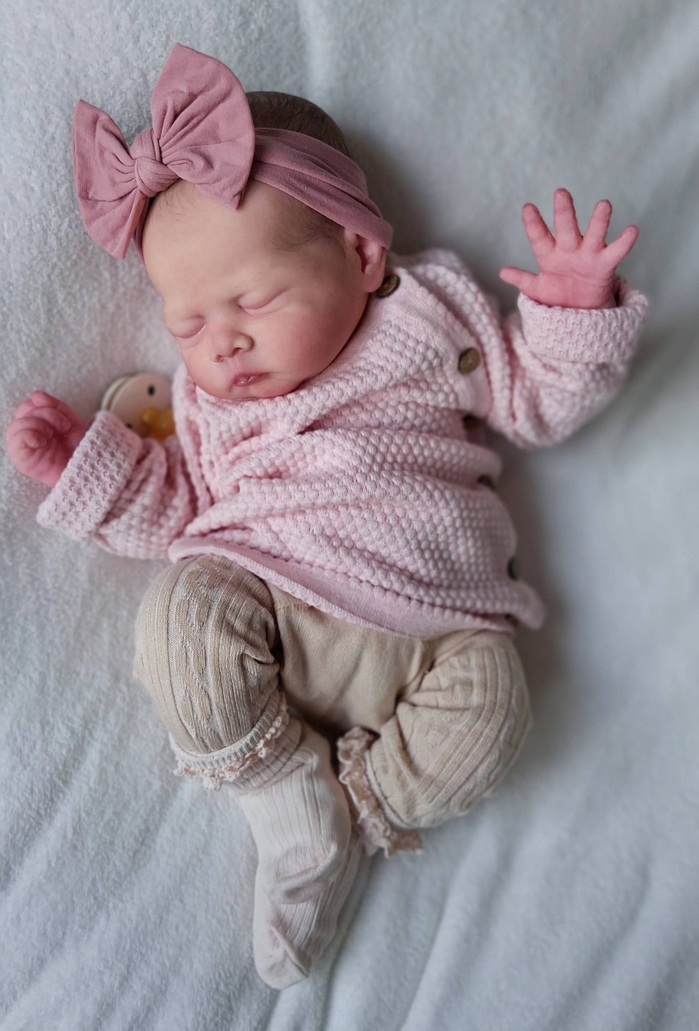 Silikon-Skulptur Cuddle Baby "Irma"