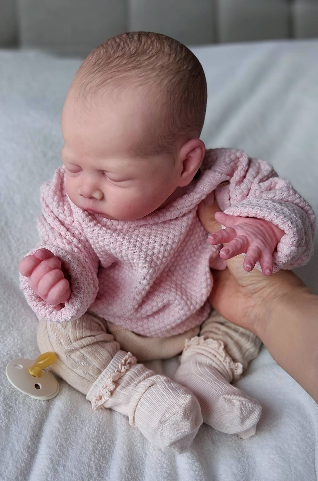 Silikon-Skulptur Cuddle Baby "Irma"