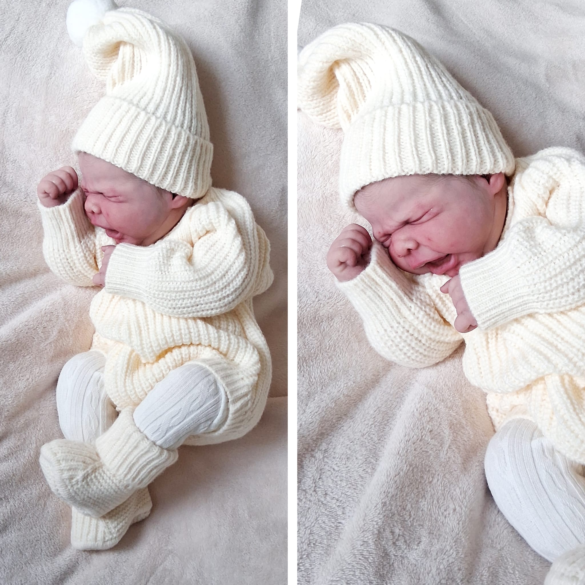 Silikon-Skulptur Cuddle Baby "Enni"