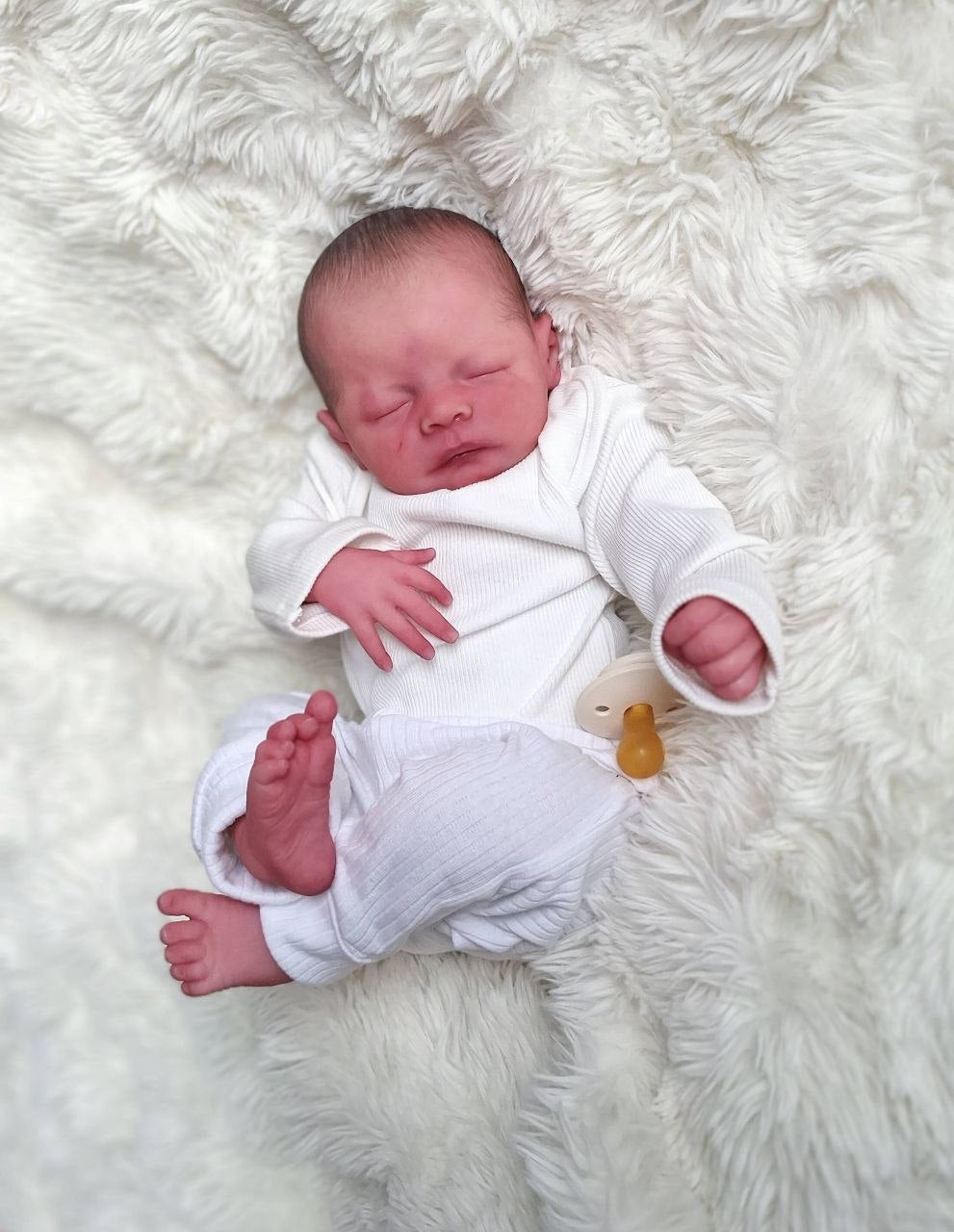 Silikon-Skulptur Cuddle Baby "Toni"