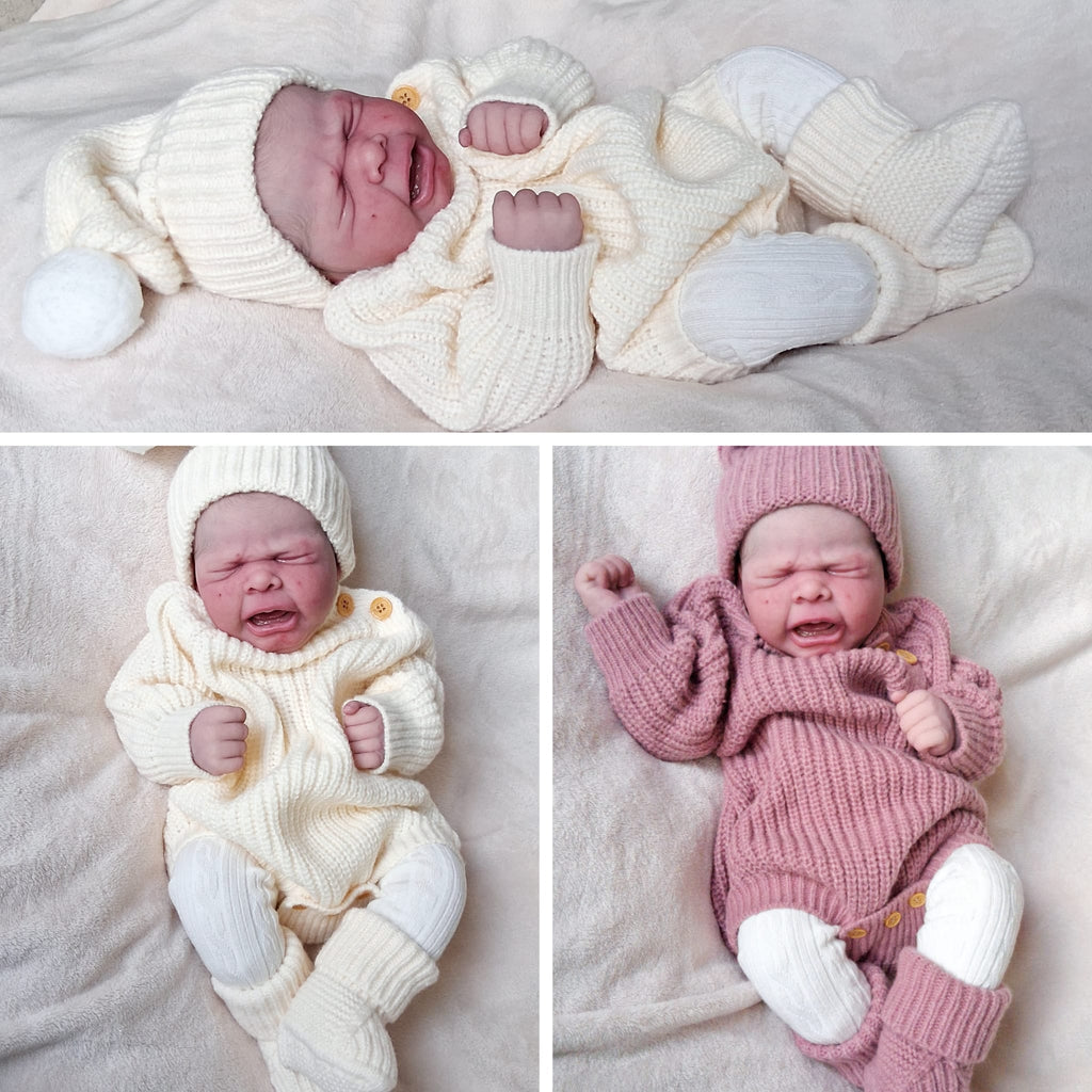 Silikon-Skulptur Cuddle Baby "Enni"